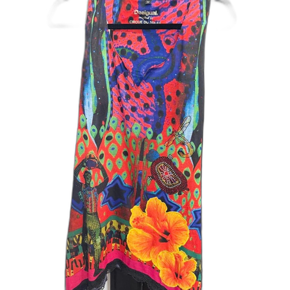 Desigual x Cirque Du Soleil Multicolor Long Top